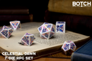 Botch Dice 7-Die RPG Set - Celestial Dawn