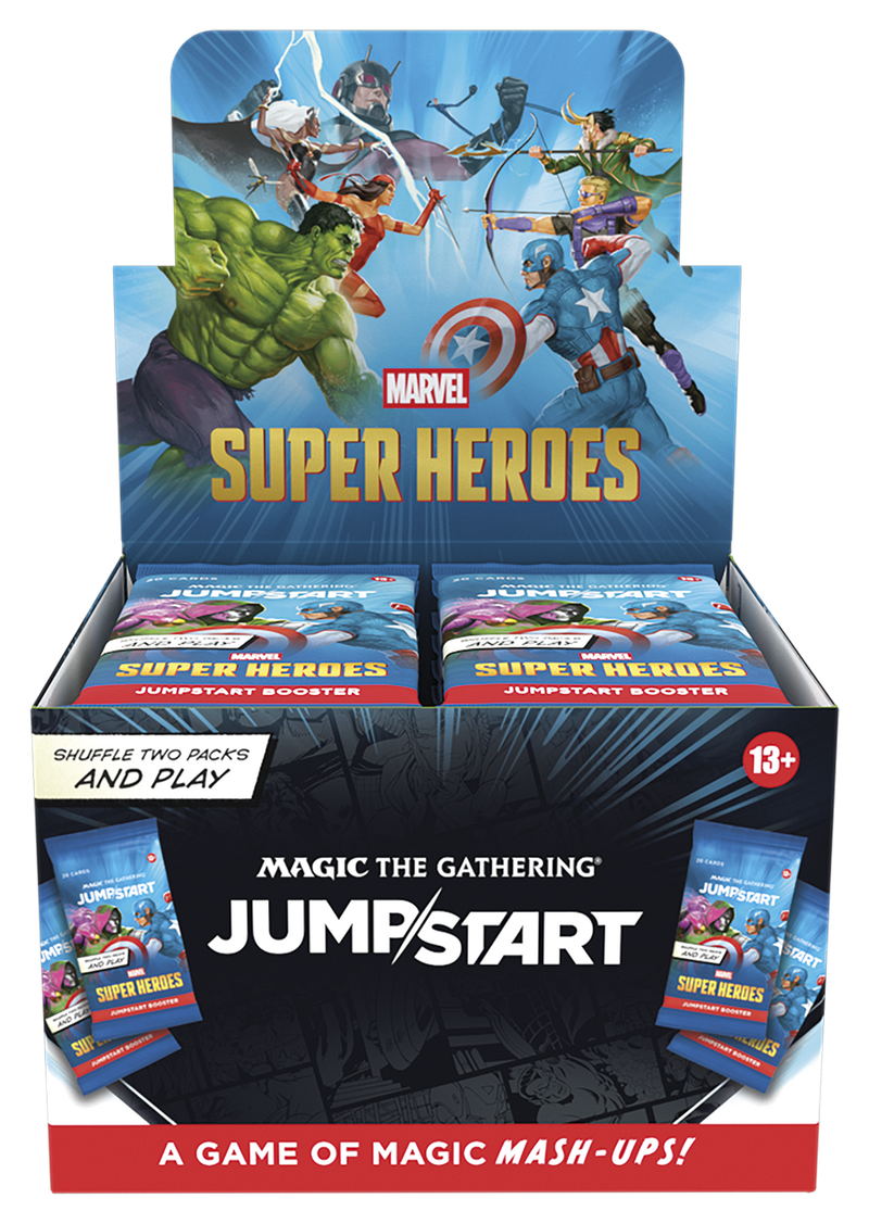 *Pre-Order* MTG Marvel Super Heroes Jumpstart Booster Box *Releases June 26th*