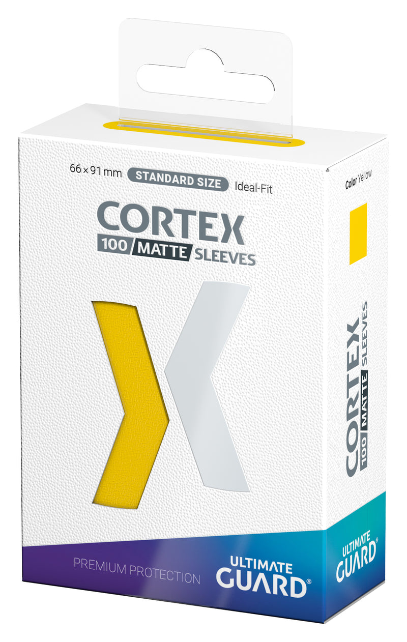 Ultimate Guard Sleeves: Cortex - Standard Matte Yellow (100)