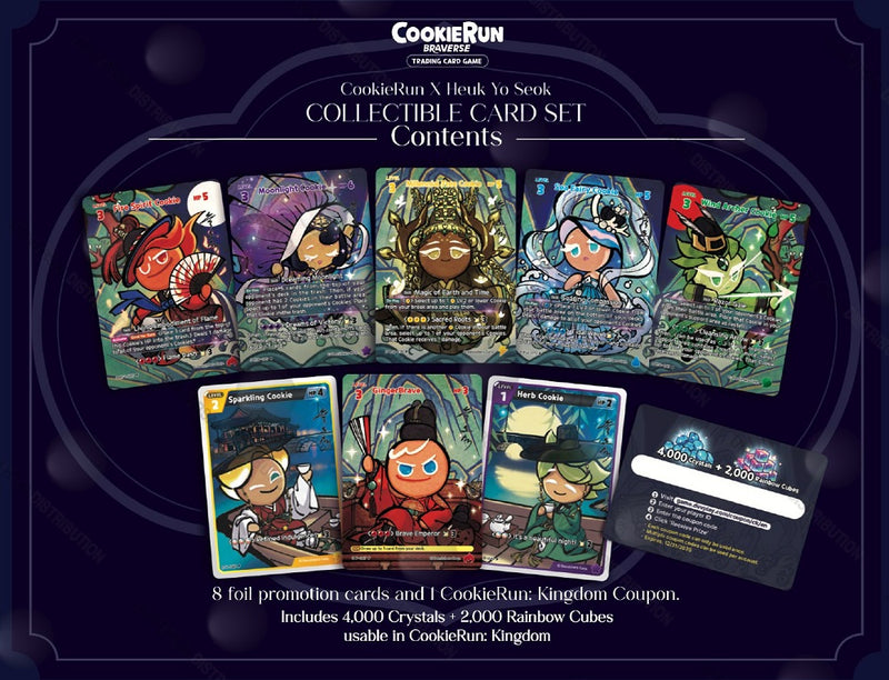 CookieRun TCG: Obsidian Collectible Card Set