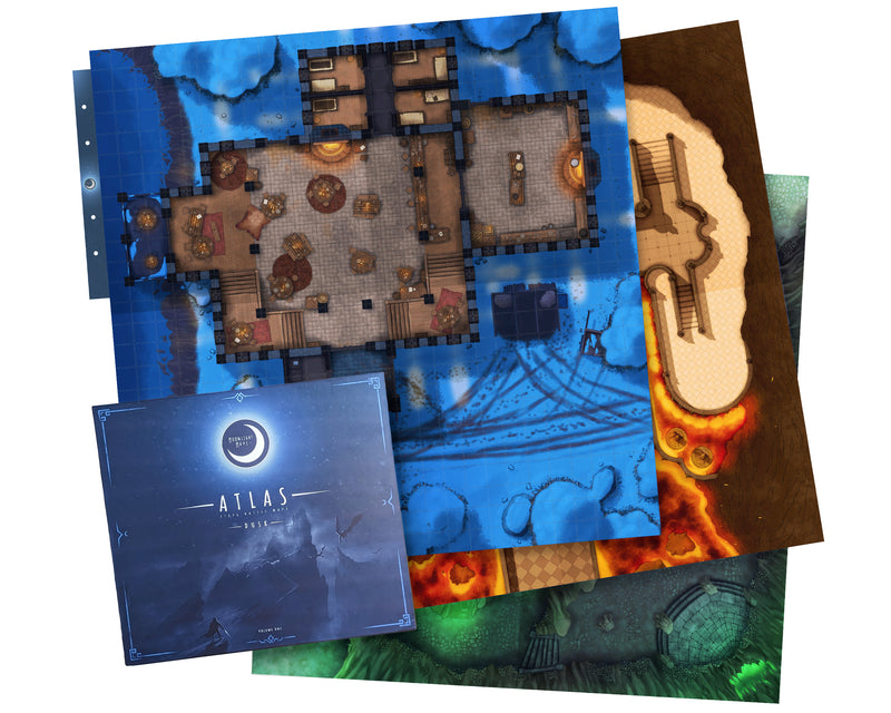 RPG Moonlight Maps Atlas - Dusk 01