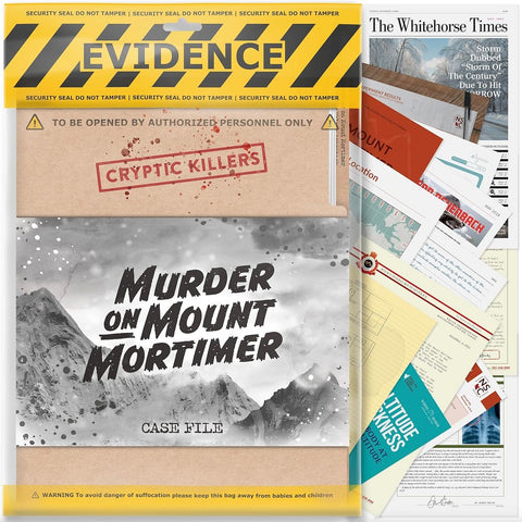 PG Cryptic Killers: Murder On Mount Mortimer