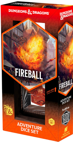 Sirius Dice D&D Adventure Dice: Fireball