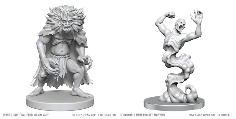 Wizkids Minis D&D 90814 Classic Wight & Classic Wraith