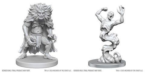Wizkids Minis D&D 90814 Classic Wight & Classic Wraith