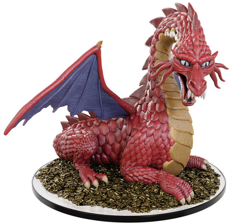 DDM Icons of the Realms 50th Anniversary Red Dragon