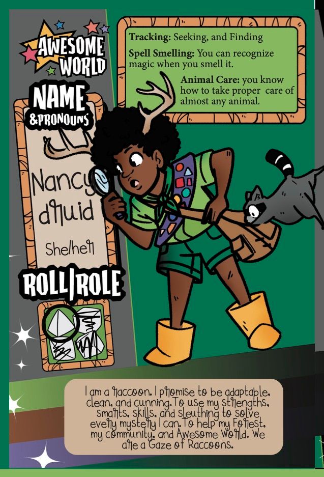 RPG Nancy Druid