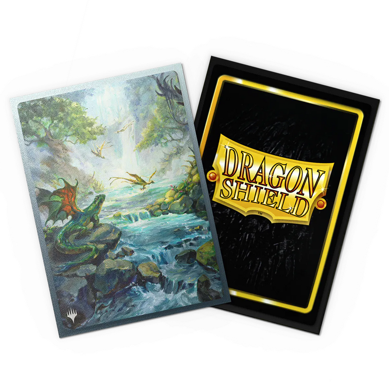 Dragon Shield Sleeves: Matte Dual Art Landfall Series - Misty Rainforest