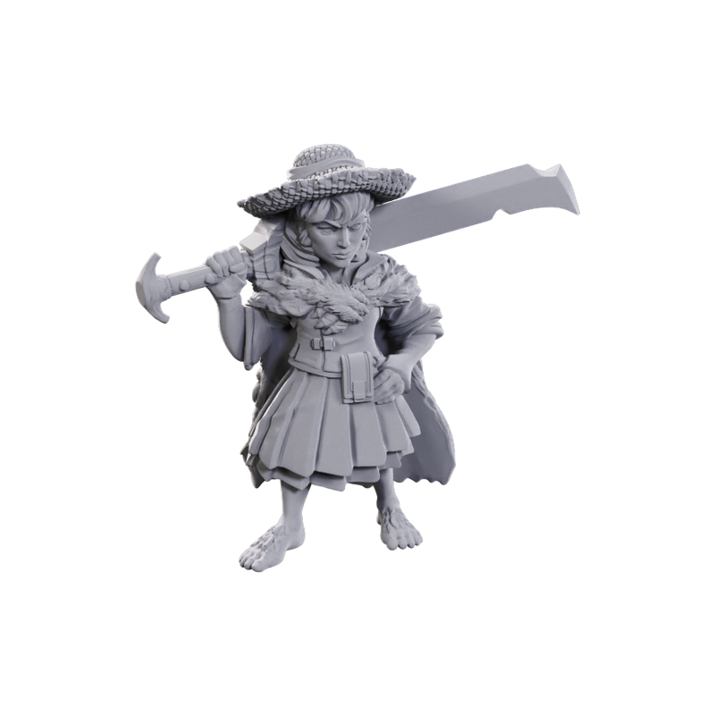 Wizkids Minis Pathfinder 90711 Female Halfling Magus Low-Level