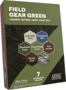 Army Painter Warpaints Fanatic Combat Se7ens: Field Gear Green Paint Set