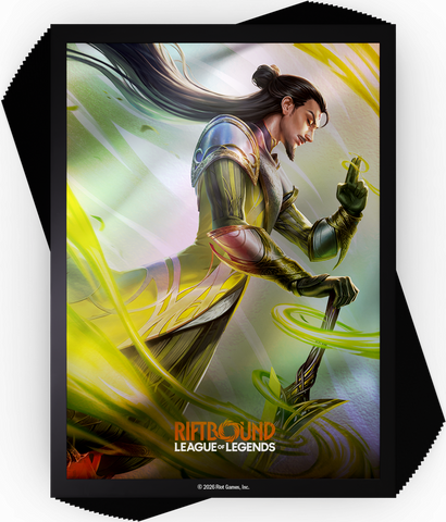 Riftbound Art Sleeves Master Yi , Wuju Master