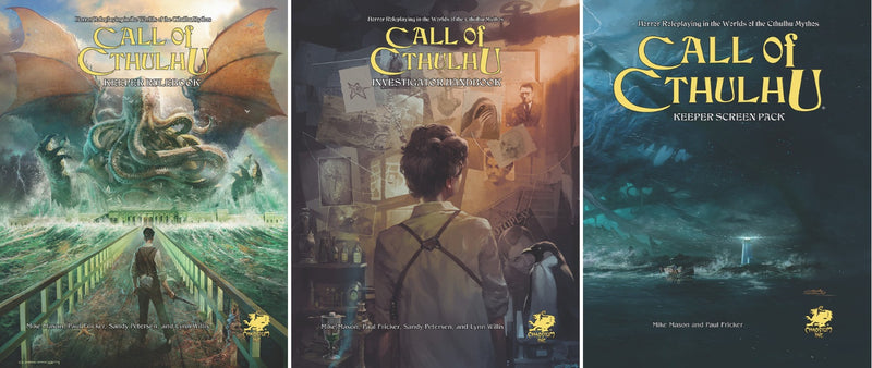 RPG Call Of Cthulhu 50th Anniversary Slipcase Set