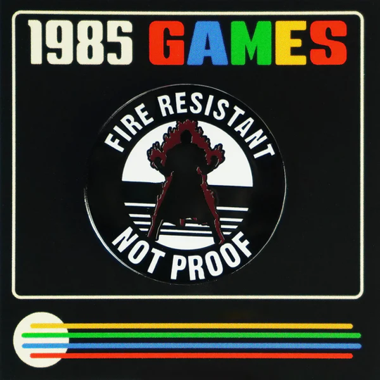 Fire Resistant - Enamel Pin
