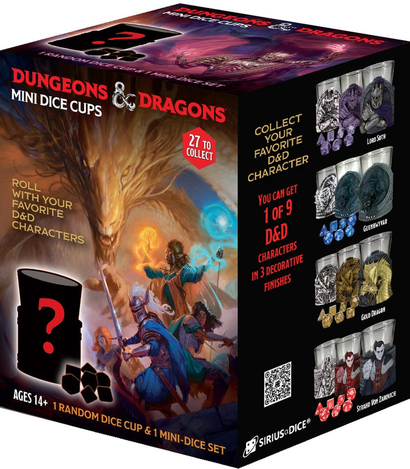 Dungeons and Dragons Mini Dice Cups Series 2