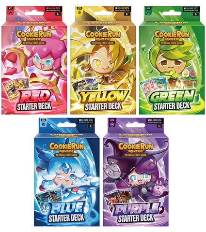 CookieRun TCG: Brave Beginning Starter Decks