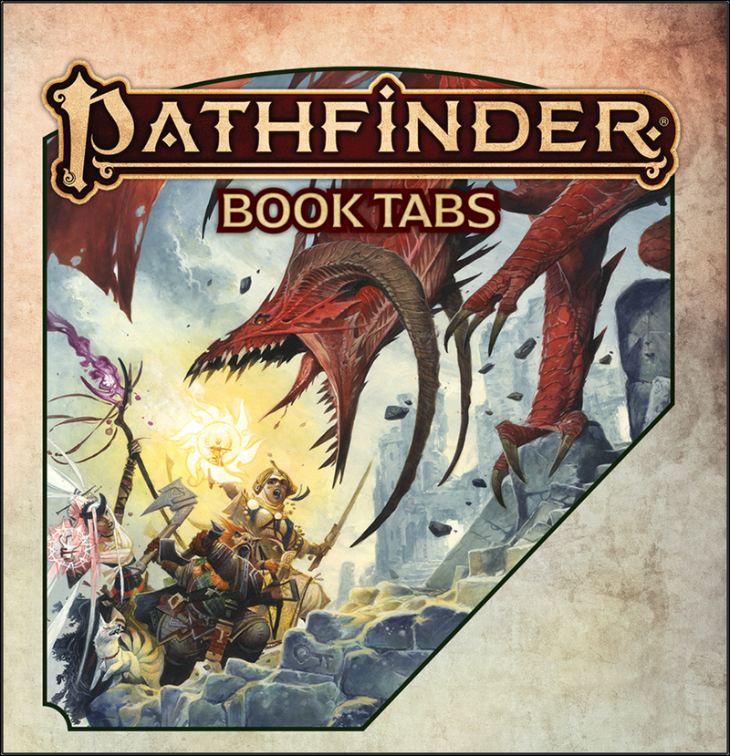 Pathfinder Book Tabs Player Core