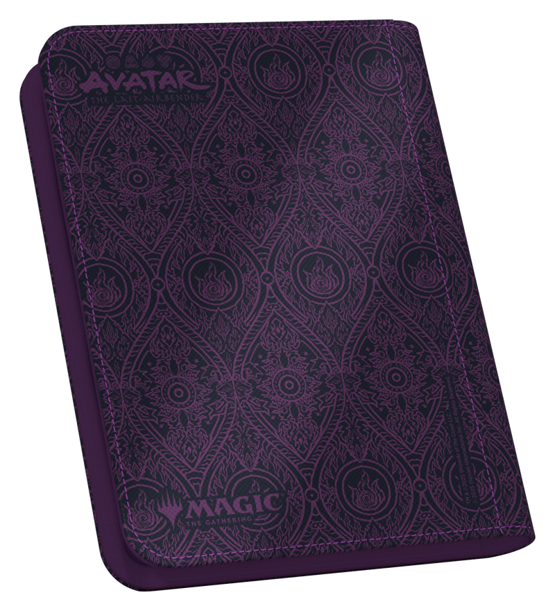 Ultimate Guard Zipfolio Xenoskin 8-Pocket Avatar the Last Airbender - Black