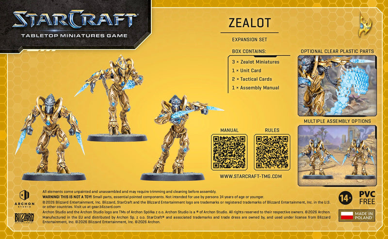Starcraft Protoss Zealot