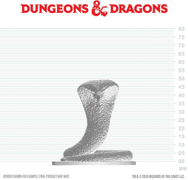 Wizkids Minis D&D 90901 Polar Serpent