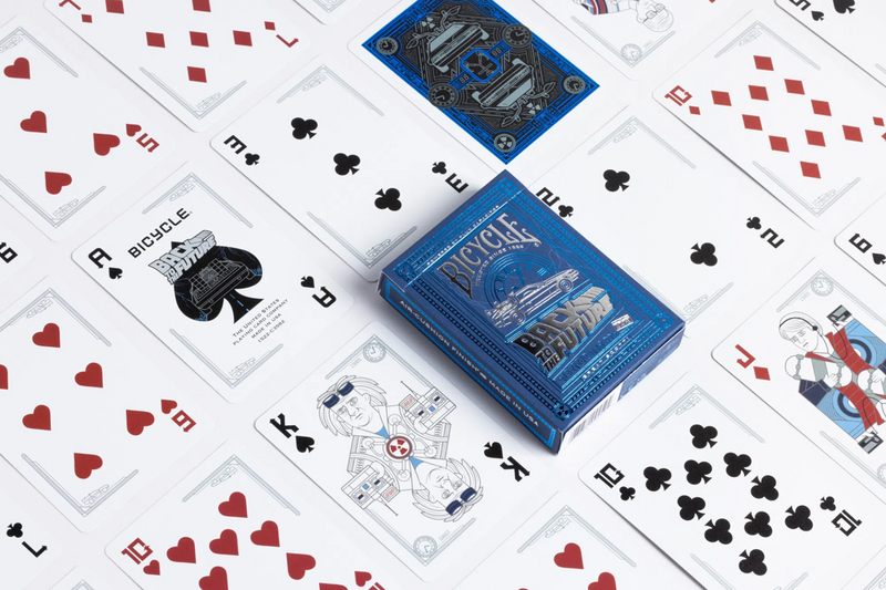 Playing Cards Bicycle Back to the Future