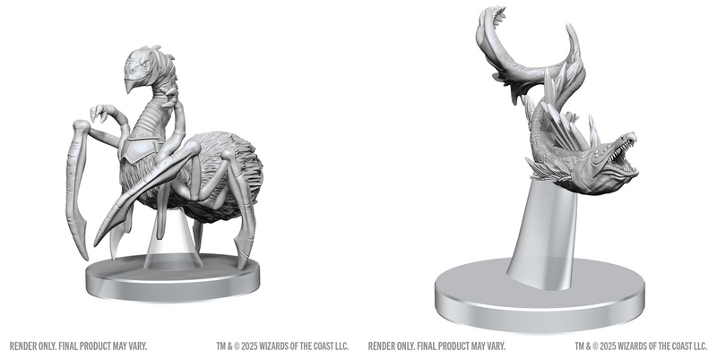 Wizkids Minis D&D 90856 Neogi & Space Eel