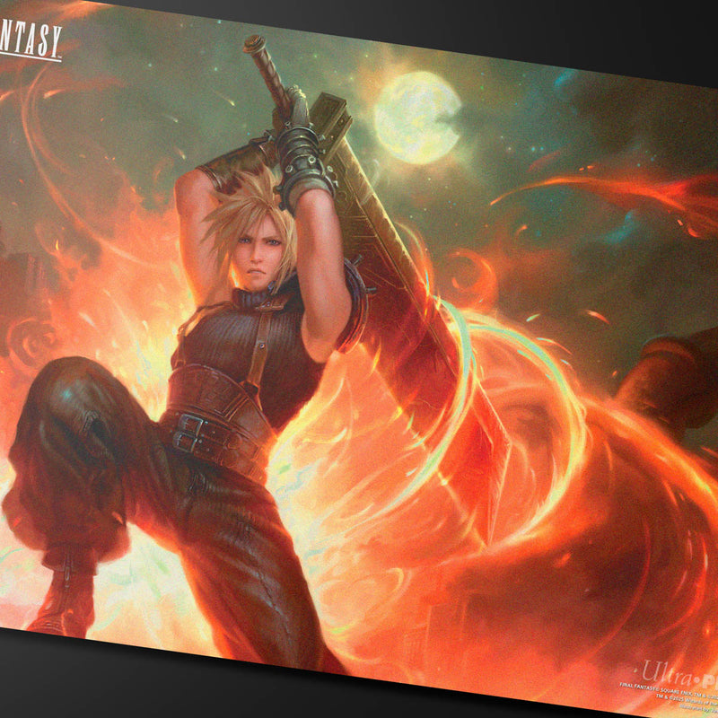 Playmat MTG Final Fantasy - Cloud, Ex-SOLDIER Playmat MTG Final Fantasy - Cloud, Ex-SOLDIER