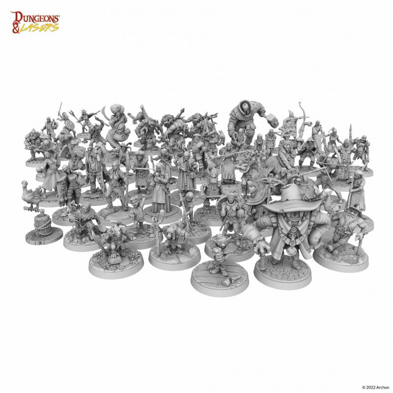 Dungeons & Lasers NPC Miniature Pack