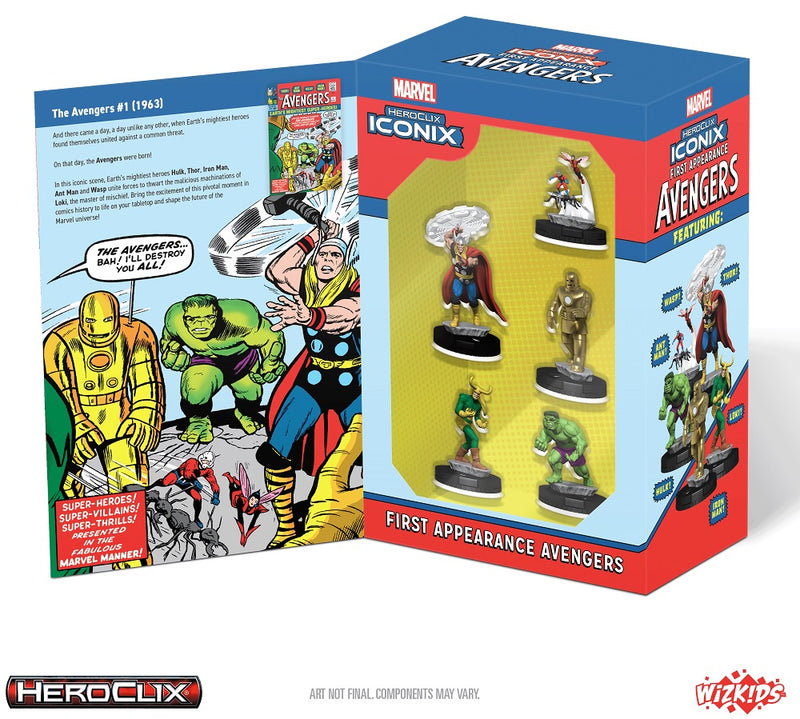 HeroClix Iconix First Appearance Avengers