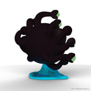 Kidrobot Resin D&D Beholder 7" Glow In The Dark