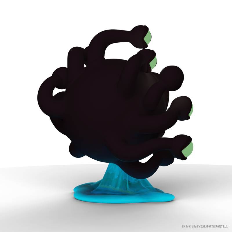 Kidrobot Resin D&D Beholder 7" Glow In The Dark