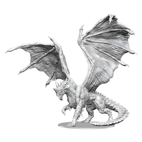 Wizkids Minis D&D 90603 Adult Blue Dragon