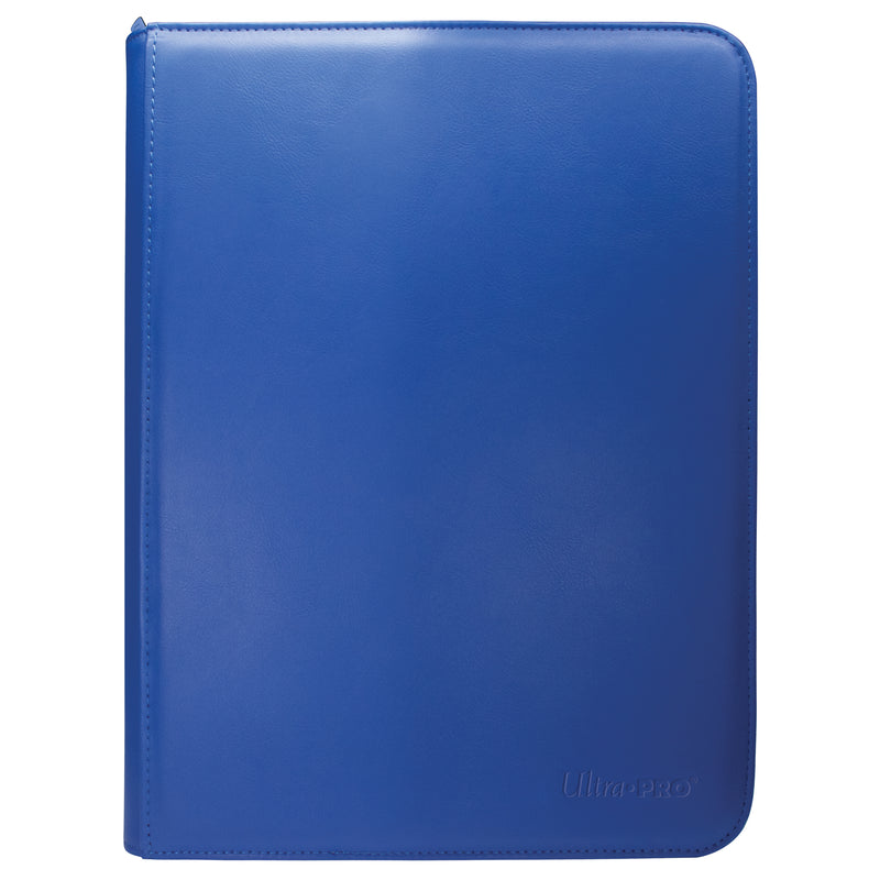 Ultra Pro 9-Pocket Zip Binder Vivid Blue