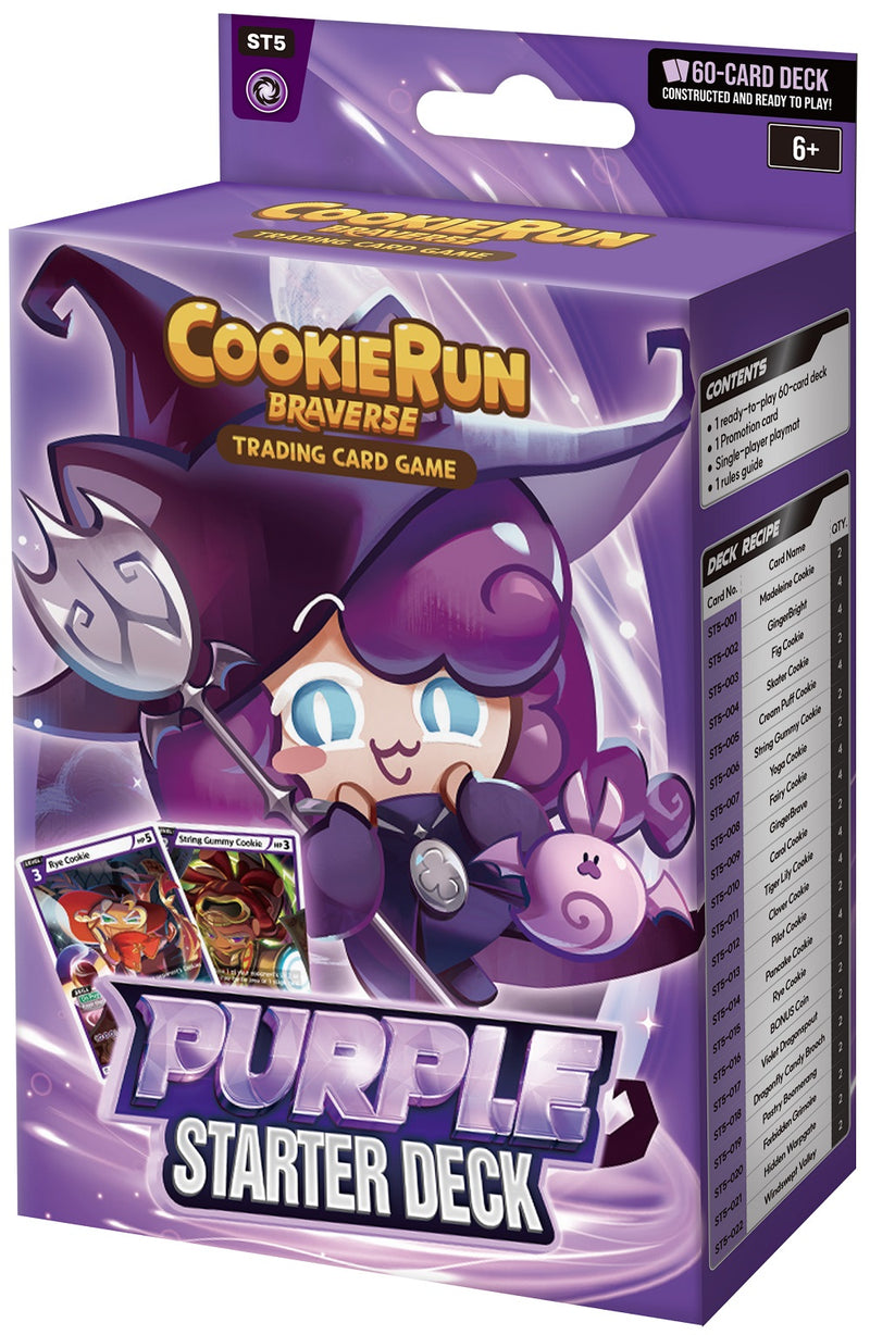 CookieRun TCG: Brave Beginning Starter Decks