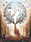 CreART Canvas Art - Magnificent Encounter