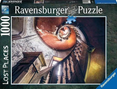 Ravensburger Puzzle 1000 Piece Lost Places Spiral Staircase