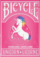 Playing Cards Bicycle - Unicorn Pink