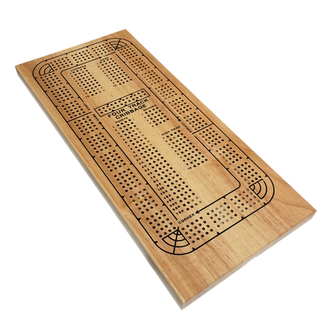 Crib Board 4-Track Wood with Plastic Pegs WE30-3004
