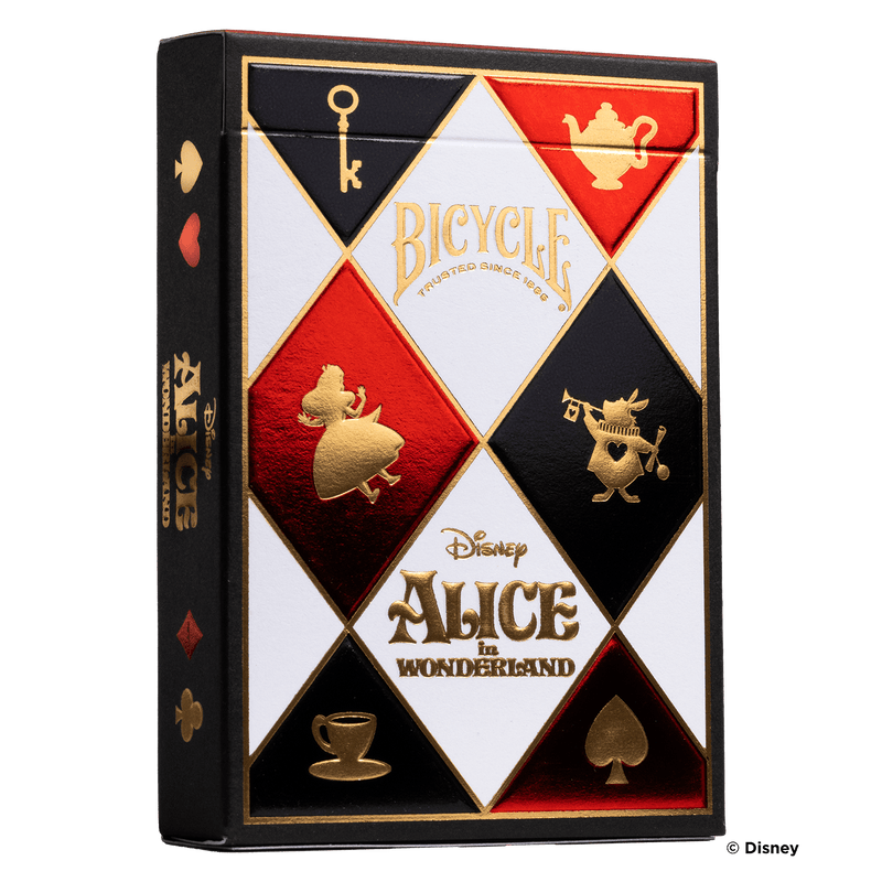 Playing Cards Bicycle Disney Alice In Wonderland