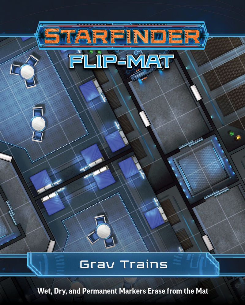Starfinder Flip-Mat Grav Trains