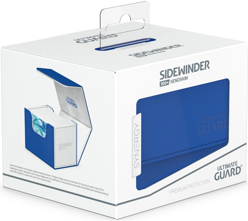Ultimate Guard Deck Box Sidewinder 100+ Synergy White/Blue