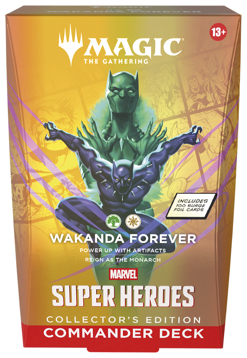 *Pre-Order* MTG Marvel Super Heroes Commander Deck Collector's Edition (Set of 4) *Releases June 26th*