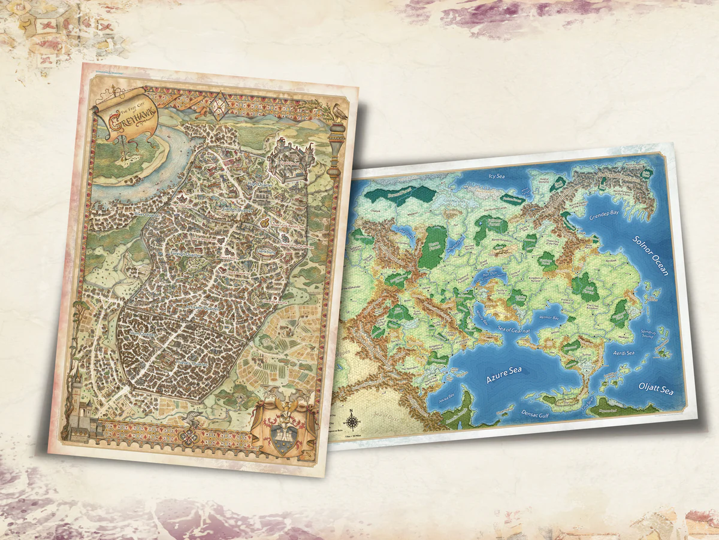 RPG Beadle & Grimm's D&D 5.5e Dungeon Master's Guide Premium Map Collection