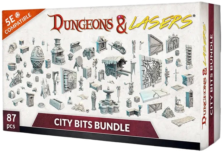 Dungeons & Lasers City Bits Bundle