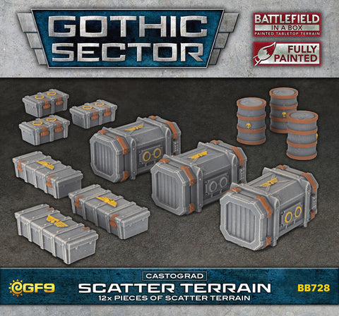 Battlefield in a Box Gothic Sector Castograd Scatter Terrain