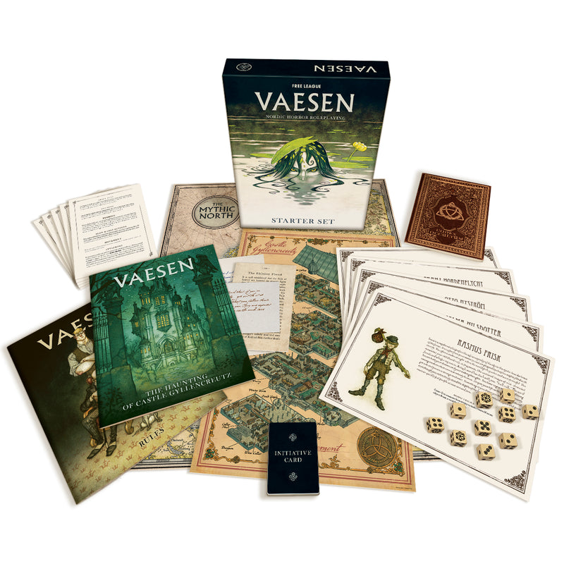 RPG Vaesen Nordic Horror Roleplaying Starter Set