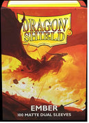 Dragon Shield Sleeves: Matte Dual Ember (100)