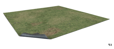 Battle Systems Game Mat Grassy Fields 2'x2' V1