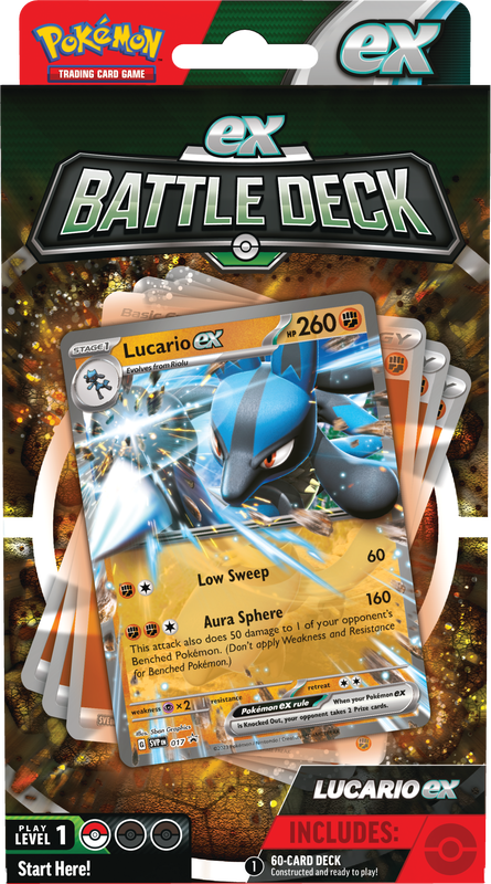 Pokémon Battle Deck Lucario EX