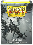 Dragon Shield Sleeves: Matte Dual Justice(100)