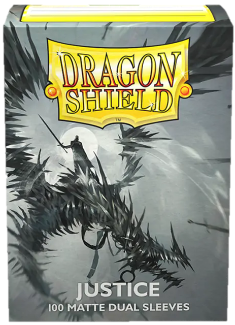 Dragon Shield Sleeves: Matte Dual Justice(100)